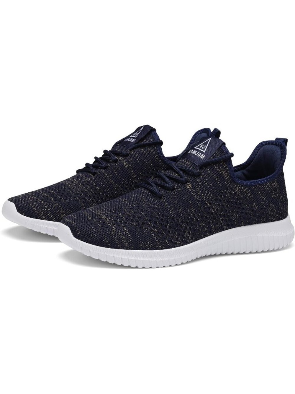 Mens Black Mesh Ultra Lightweight Breathable Non Slip Athletic Fashion Sneaker - Picture 6 of 7